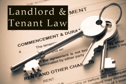 landlord & tenant law